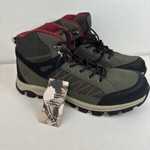 Nevados hiking boots men's NWT green beige black US 13